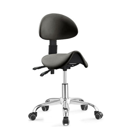 Ergonomiczny hoker regulowany SELLA szary