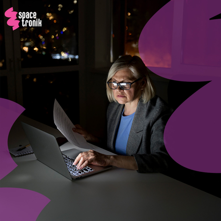 Spacetronik SPE-123LW elektrischer Tischständer