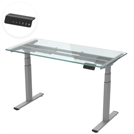 Stelaż Biurkowy Elektryczny SPE237G Spacetronik z pamięcią 3 pozycji