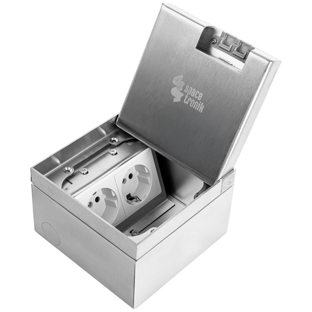 Gniazdo podłogowe puszka Spacetronik SPS-W22S_S2