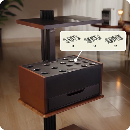 Zestaw doniczka stojak szuflada SPGC22BN-SET1