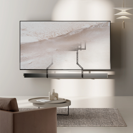 Soundbar-Halterung für unter/über TV Spacetronik SPB-030