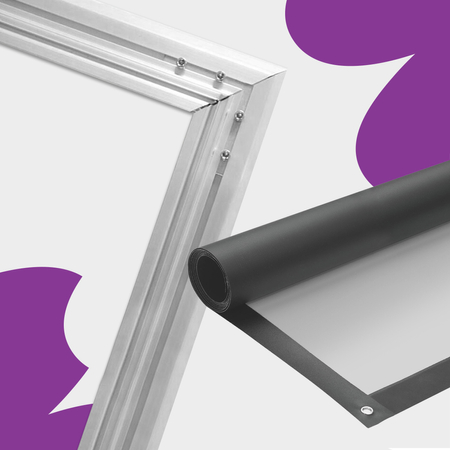 Zestaw kina 100" PRS-F04 + SPA-P01B + transmiter HDMI SPH-W21