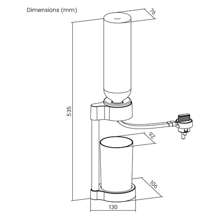 Automatyczny nawadniacz biurkowy SPGC01