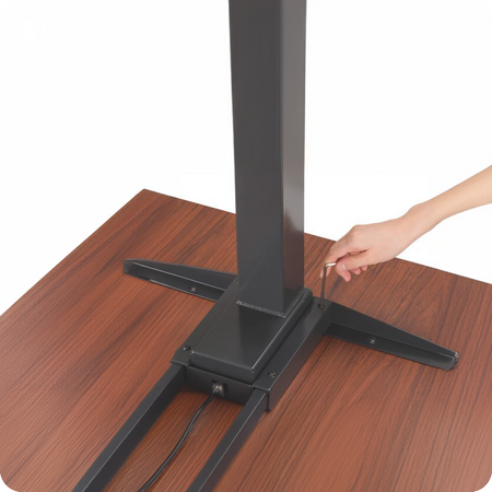 Spacetronik SPE-243LG elektrischer Tischständer