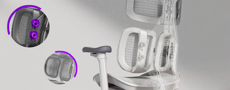 Fotel biurowy obrotowy Springle 22 Szary