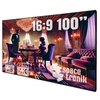 Ekran projekcyjny z ultracienką ramką 100" 16:9