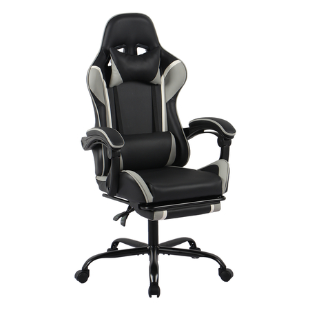 Fotel gamingowy Spacetronik Rally 1.0 czarno szary