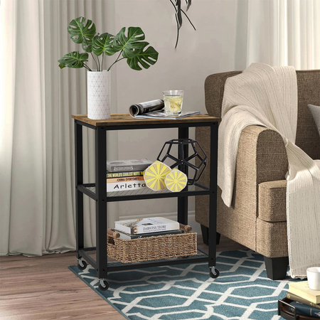 Stolik nocny, biurkowy na kółkach Funky Furniture