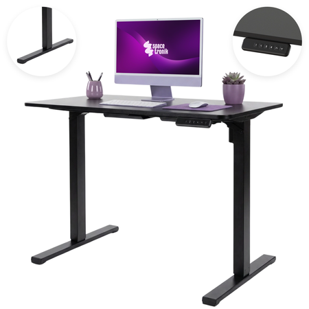 Elektryczne biurko Spacetronik Moris 125DB 100x60