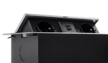 Gniazdo blatowe otwierane Spacetronik SPS-D24B