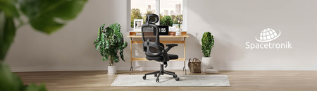 Fotel biurowy obrotowy Doris 10 Czarny