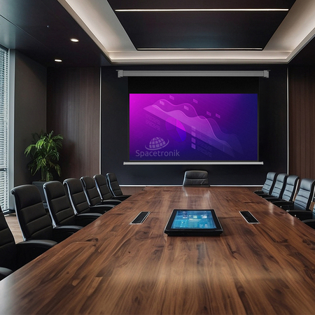 Elektrische Wandprojektionswand 84" 16:9