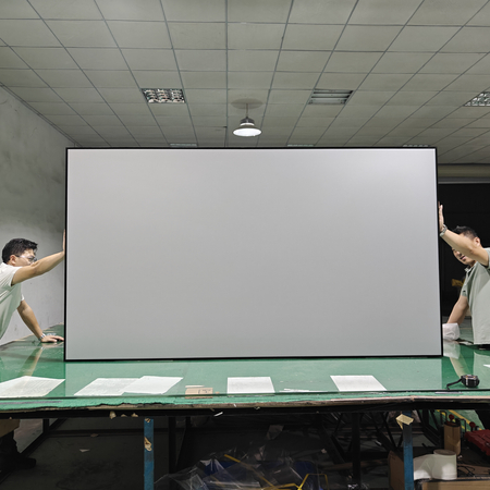 Zestaw kina 100" PRS-F04 + SPA-P01B + transmiter HDMI SPH-W21