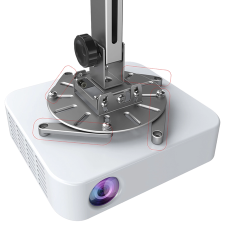 Zestaw ekran elektryczny 4K HD PVC EASY VIEW uchwyt SPA P02B