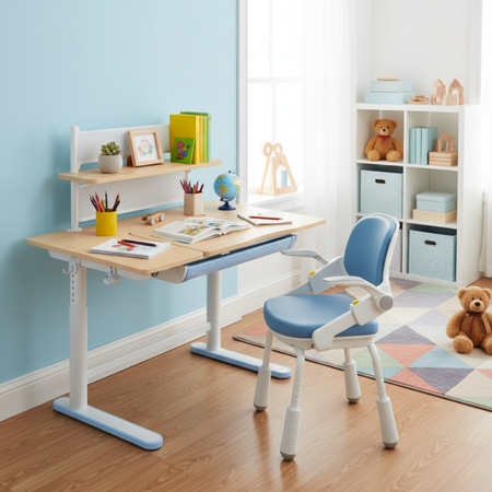 Elektrischer Schreibtisch mit Ablage Spacetronik SPE-X116AT