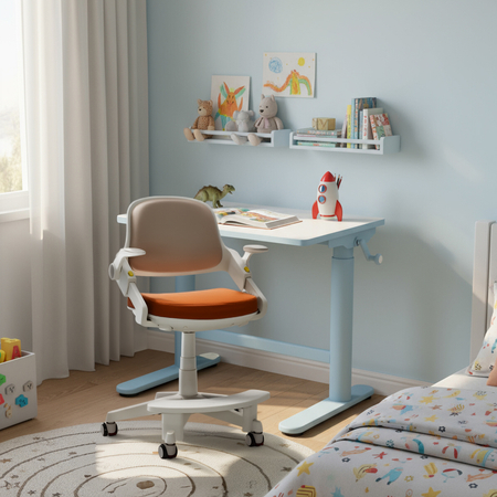 Krzesło dziecięce Spacetronik SPC-XD10H Brązowe