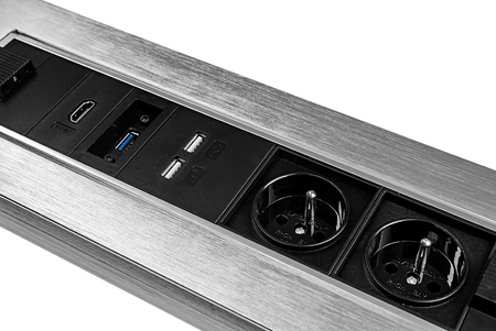 Elektryczne gniazdo blatowe Spacetronik SPS-E27S