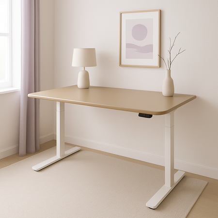 Blat MDF malowany proszkowo 160x80x2.5 Champagne