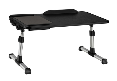 Beddy M verstellbarer Nachttisch Buche schwarz