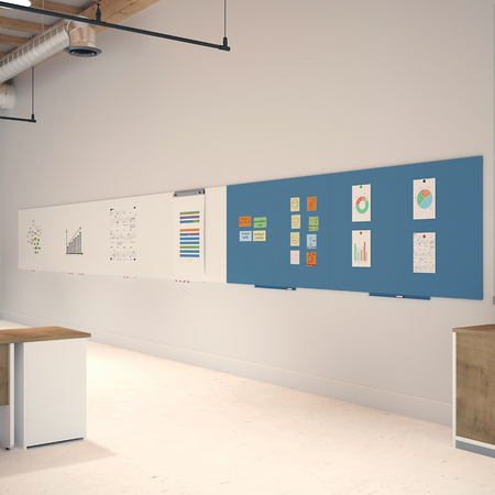 Lackierte magnetische Farbtafel 75x115