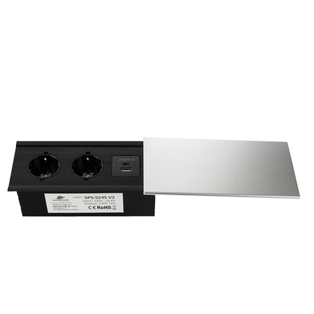 Spacetronik SPS-S24CS V2 COMPACT Aufputzdose