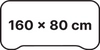 160x80 Ergo