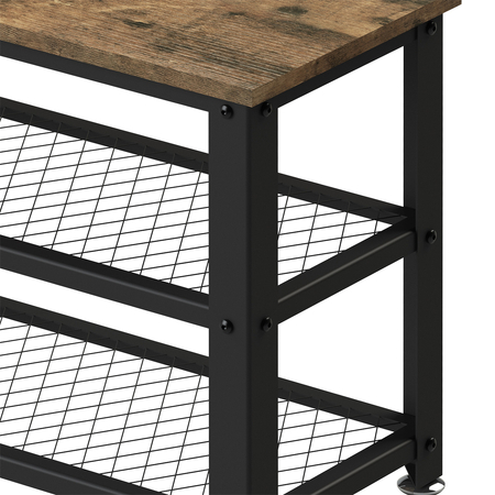 Metalowa szafka regał na buty 73cm Funky Furniture