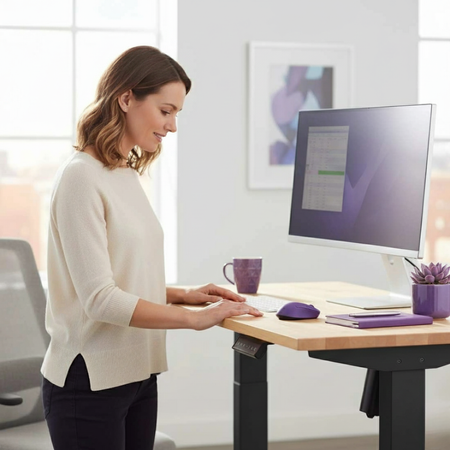 Spacetronik SPE-124B elektrischer Tischständer