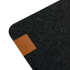 Mata filcowa z korkiem ciemnoszara 100x50cm SPB064