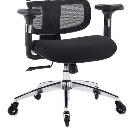 Zestaw do nowoczesnego biura: biurko elektryczne + fotel + szafka