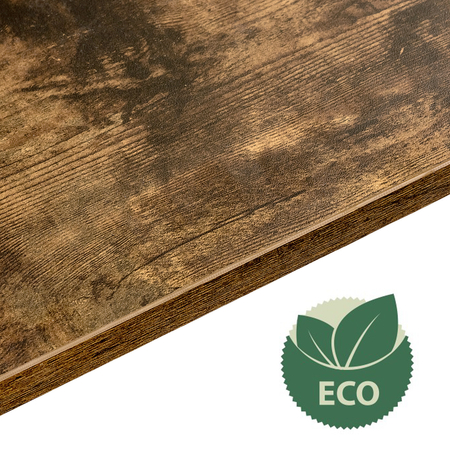 Blat biurka 180x75x1.8 cm Brązowy Rustic