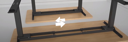 Elektrischer Schreibtischständer SPE-214AG USB