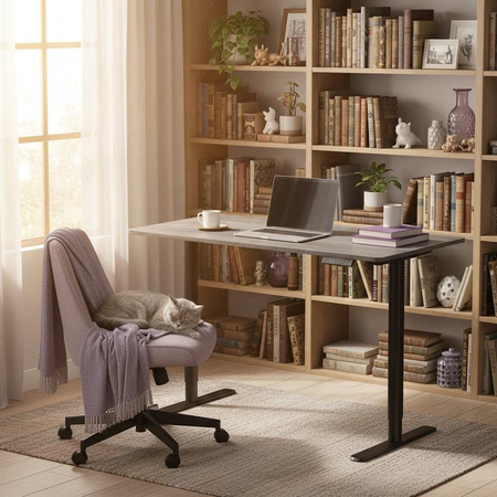 Spacetronik Moris 121BG 120x60 elektrischer Schreibtisch