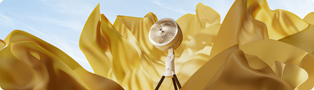 Wentylator stojący z aromaterapią Airpuff 3 biały