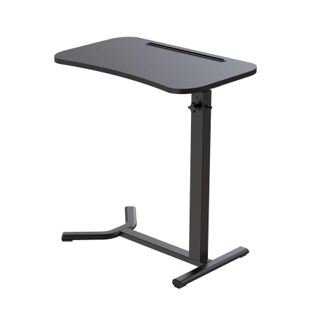 Zestaw wypoczynkowy fotel elektryczny Spacetronik Flax 04M szary + stolik regulowany