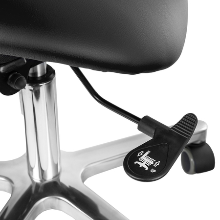 Ergonomiczny hoker regulowany SELLA 4 czarny