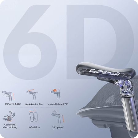 Fotel biurowy obrotowy Doris 40 Czarny