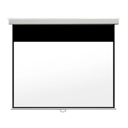 Ekran projekcyjny zwijany ręcznie 92" 16:9 biały