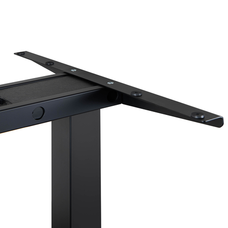 Stelaż elektryczny Spacetronik SPE-222OB + blat MDF premium róż