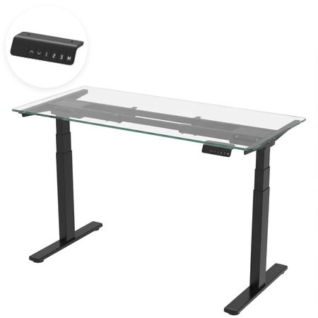 Stelaż Biurkowy Elektryczny Spacetronik SPE237B z pamięcią 3 pozycji 