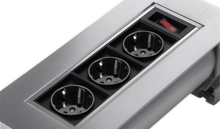 Spacetronik SPS-O33S V2 Aufputz-Drehsteckdose