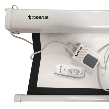 Zestaw ekran elektryczny PVC EASY VIEW uchwyt SPA P02B transmiter SPH CW32