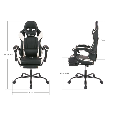 Zestaw gamingowy Spacetronik biurko elektryczne RGB uchwyt fotel 136x66