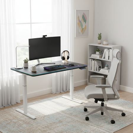 Elektryczny stelaż biurkowy Spacetronik SPE-232OB