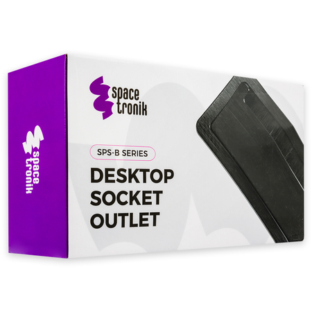 Spacetronik SPS-B26B V2 Arbeitsplattensteckdose Öffnung