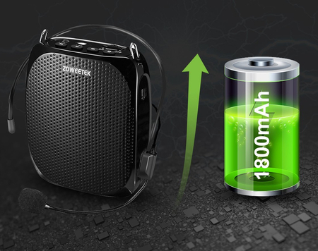 Drahtloses batteriebetriebenes FM-Mikrofon SP-VAMFM