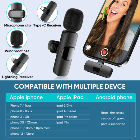 Bezprzewodowy mikrofon USB-C SPU-WM01C