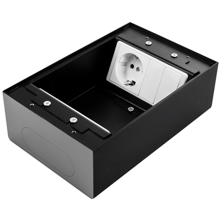 Gniazdo podłogowe otwierane Spacetronik SPS-W22S_S3