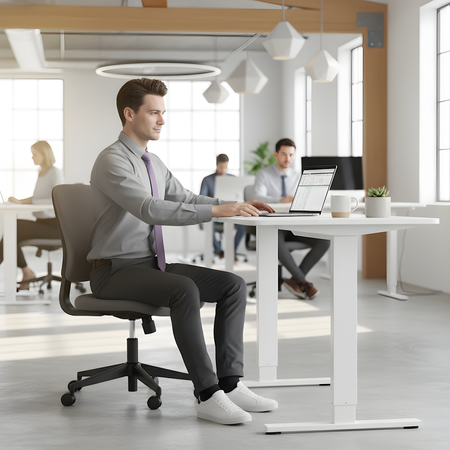 Spacetronik Moris 120WW 120x60 elektrischer Schreibtisch